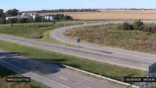 I-280 at US 6 in Davenport W – Davenport – Wrong-Way Monitoring View