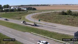 I-280 at US 6 in Davenport W – Davenport – Wrong-Way Monitoring View