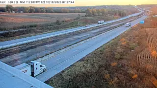 I-80 at Mile Marker 111.9 – Near De Soto