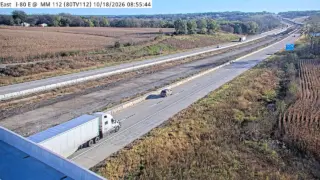 I-80 at Mile Marker 111.9 – Near De Soto