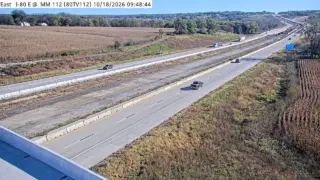 I-80 at Mile Marker 111.9 – Near De Soto