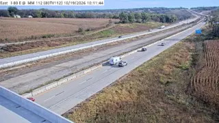 I-80 at Mile Marker 111.9 – Near De Soto