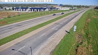 US 151 at Mt Vernon Road – Mile Marker 33.7 – Near Bertram
