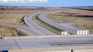 I-29 at I-680 Interchange – Mile Marker 61.9 – Near Crescent