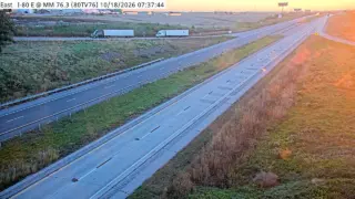 I-80 at Mile Marker 76.1 – Adair