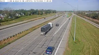 I-380 at 42nd Street Northeast – Mile Marker 23.4 – Cedar Rapids