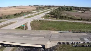 I-80 at US 71 – Mile Marker 60.4 – Near Brayton – Wrong-Way Monitoring View