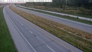I-29 South of Hamilton Ln – Mile Marker 59.7 – Near Carter Lake