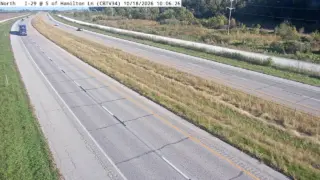 I-29 South of Hamilton Ln – Mile Marker 59.7 – Near Carter Lake