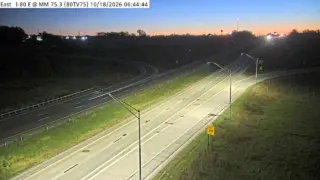 I-80 at Mile Marker 75.1 – Near Adair