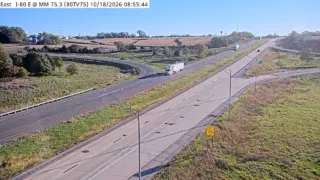I-80 at Mile Marker 75.1 – Near Adair