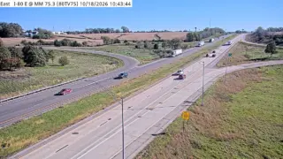 I-80 at Mile Marker 75.1 – Near Adair