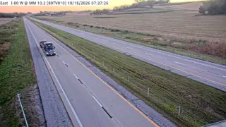 I-80 at Mile Marker 10 – Near Council Bluffs