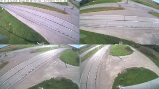 US 65 at Scotch Ridge Road – Mile Marker 67.3 – Near Des Moines – Multi-Angle View