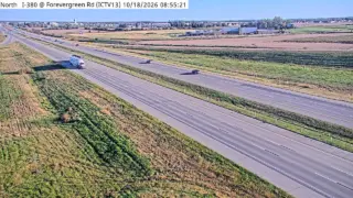 I-380 at Forevergreen Road – Mile Marker 2 – Coralville