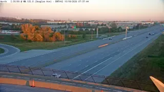 I-35/I-80 at Douglas Avenue – Mile Marker 125.8 – Urbandale