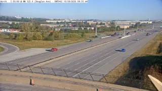 I-35/I-80 at Douglas Avenue – Mile Marker 125.8 – Urbandale