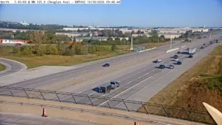 I-35/I-80 at Douglas Avenue – Mile Marker 125.8 – Urbandale