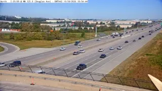 I-35/I-80 at Douglas Avenue – Mile Marker 125.8 – Urbandale