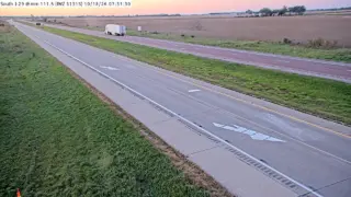 I-29 at Mile Marker 111.5 – Near Onawa – South View