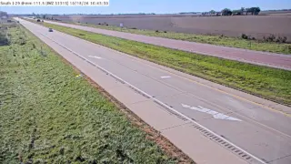 I-29 at Mile Marker 111.5 – Near Onawa – South View