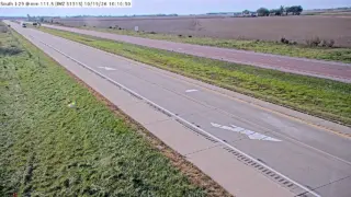 I-29 at Mile Marker 111.5 – Near Onawa – South View