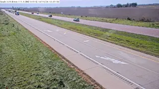 I-29 at Mile Marker 111.5 – Near Onawa – South View