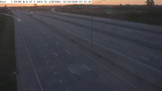 I-29/I-80 West of South 24th Street – Mile Marker 1.2 – Council Bluffs – North View