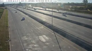 I-29/I-80 West of South 24th Street – Mile Marker 1.2 – Council Bluffs – North View