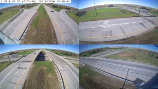 I-35 at US 20 – Mile Marker 142.5 – Near Williams – Multi-Angle View