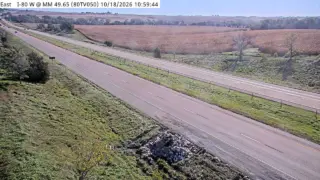 I-80 at Mile Marker 49.5 – Near Walnut