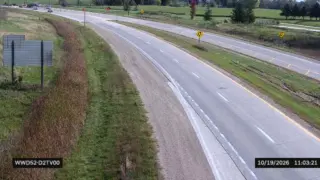 US 63 at North side of New Hampton – Near New Hampton – Wrong-Way Monitoring View