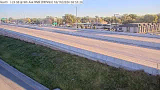 I-29 at 9th Avenue Message Sign – Mile Marker 53.2 – Council Bluffs