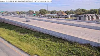 I-29 at 9th Avenue Message Sign – Mile Marker 53.2 – Council Bluffs