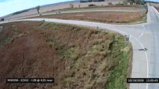 I-29 at K25 – Salix – Wrong-Way Monitoring View