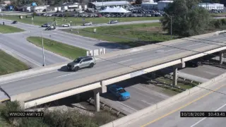 US 30 at US 69 – Mile Marker 148.5 – Ames – Wrong-Way Monitoring View