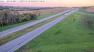 I-80 at Mile Marker 17.4 – Near Underwood