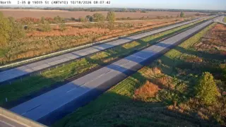 I-35 at East 190th Street – Mile Marker 116.6 – Near Ames