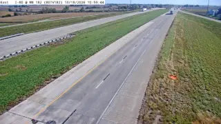 I-80 at Mile Marker 182.3 – Near Grinnell