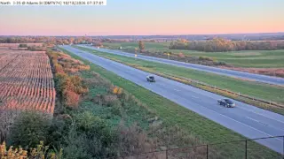 I-35 at Adams Street – Mile Marker 66.6 – West Des Moines