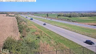 I-35 at Adams Street – Mile Marker 66.6 – West Des Moines