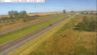 I-35 at Mile Marker 160 – Near Dows