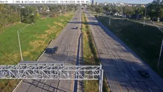 I-380 at Wilson Avenue Southwest – Mile Marker 18.3 – Cedar Rapids – Wrong-Way Monitoring View