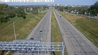 I-380 at Wilson Avenue Southwest – Mile Marker 18.3 – Cedar Rapids – Wrong-Way Monitoring View