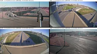 I-35 at Mills Civic Parkway – Mile Marker 70.4 – West Des Moines – Multi-Angle View