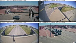 I-35 at Mills Civic Parkway – Mile Marker 70.4 – West Des Moines – Multi-Angle View