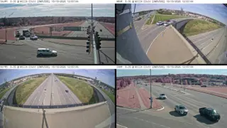 I-35 at Mills Civic Parkway – Mile Marker 70.4 – West Des Moines – Multi-Angle View