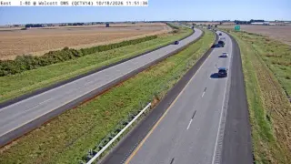 I-80 at Walcott Message Sign – Mile Marker 287.1 – Near Walcott