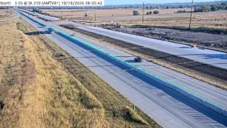 I-35 at IA 210 – Mile Marker 102.9 – Huxley