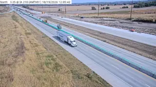 I-35 at IA 210 – Mile Marker 102.9 – Huxley